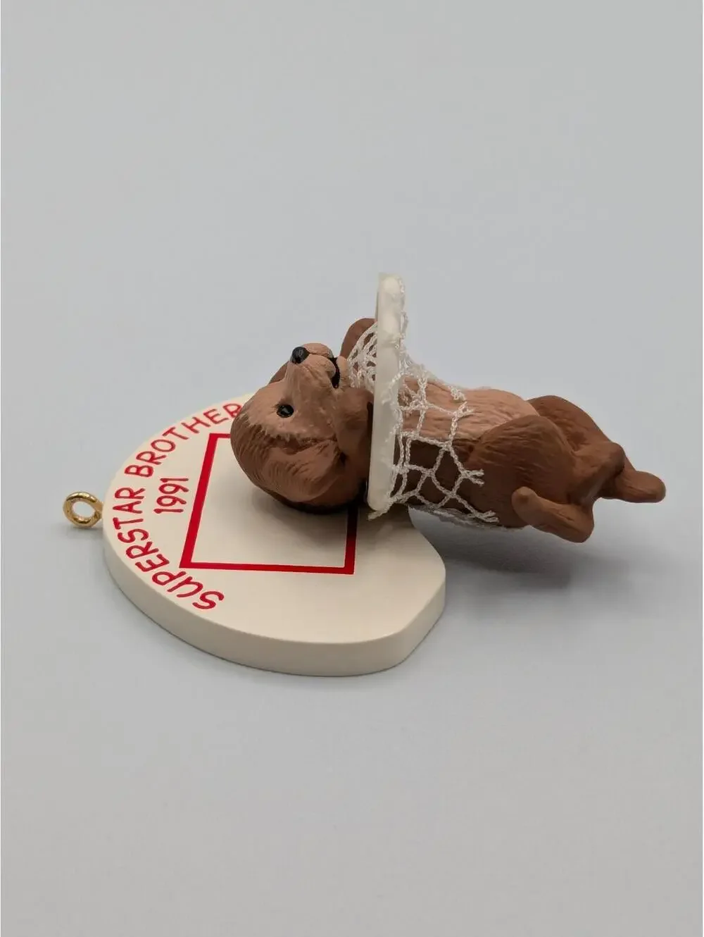 Hallmark Keepsake Superstar Brother 1991, Vintage Christmas Ornament